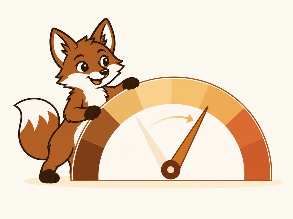 Warmi checks an improving sender reputation gauge